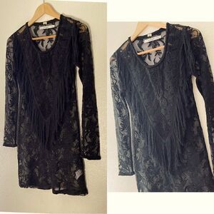 MARIA CHER lace beaded dress size 01